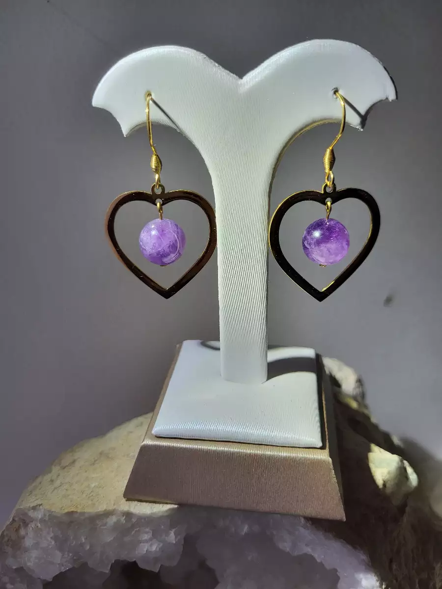 Boucles d'oreilles Krystel