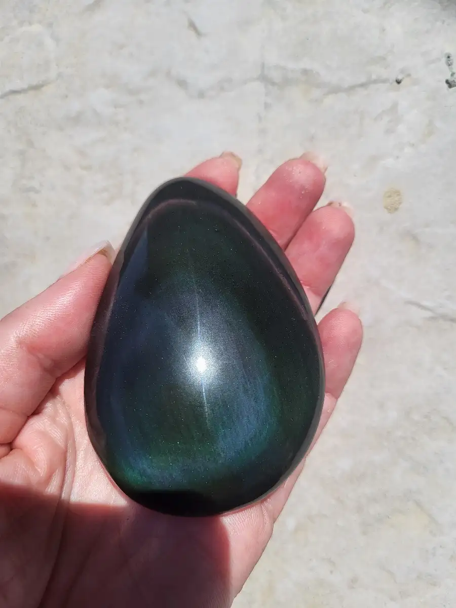 Galets Obsidienne œil céleste