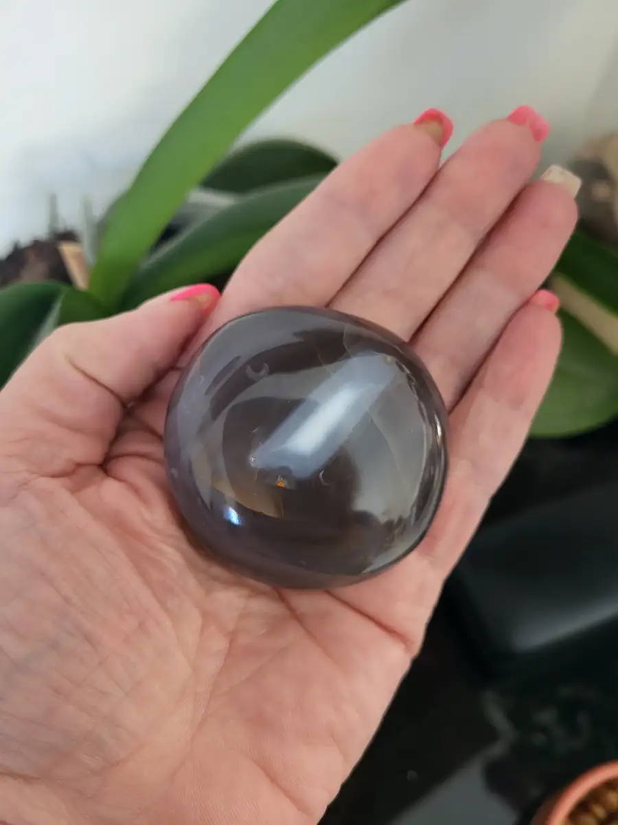 Galet Agate grise